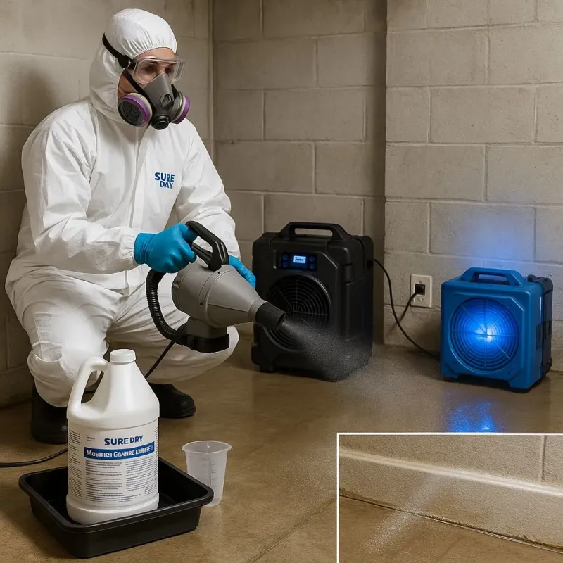 Sanitization and Odor Removal process in Washington Park, IL