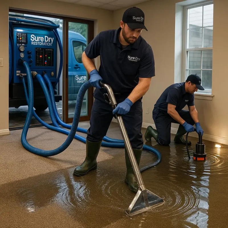 Water Extraction and Removal process in Washington Park, IL